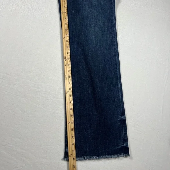 NWT Judy Blue Wide Leg Mid Rise Blue Jeans Womens Size 5/27 - Picture 9 of 11